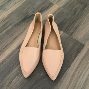J Crew Factory Tan Leather Flats